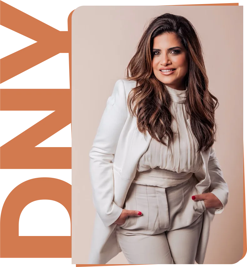 Dany Rocha, comunicadora, empresária e mentora.